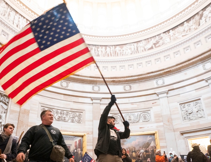 Bunt Ameryki na Kapitolu