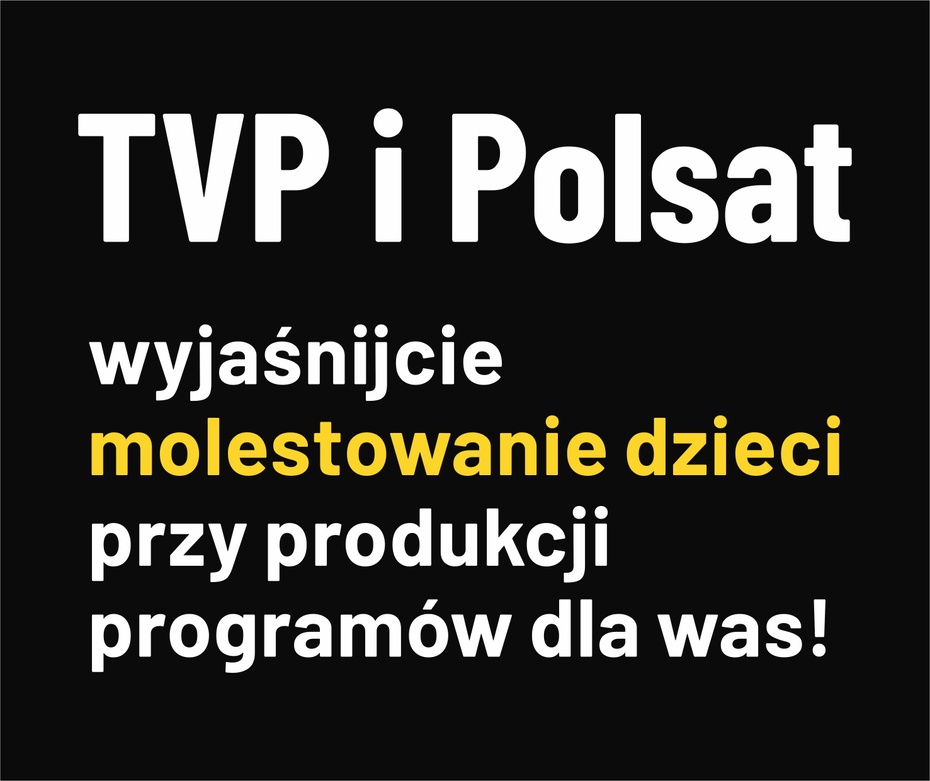 Apel do TVP i Polsatu. To trzeba wyjaśnić