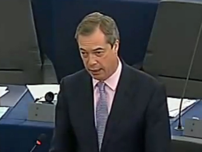 Nigel Farage by EKiP