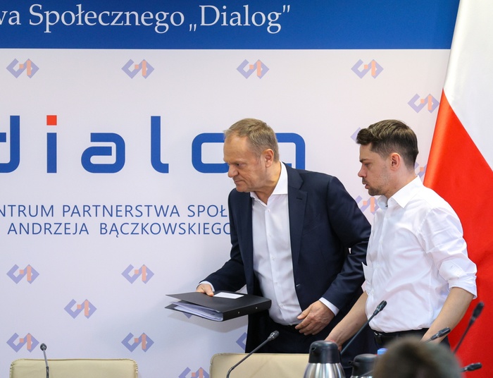 Koniec rozmowy premiera Tuska z rolnikami. Protest trwa, porozumienie daleko