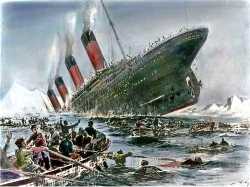 Titanic - obraz za Wikipedia