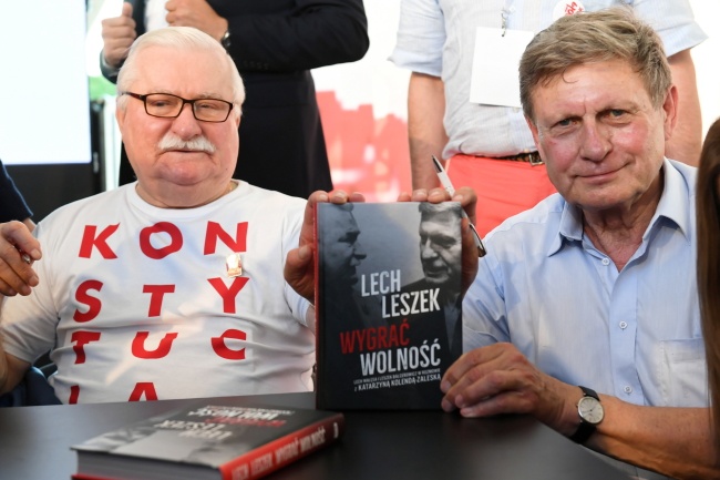 Lech Wałęsa i Leszek Balcerowicz. Fot. PAP