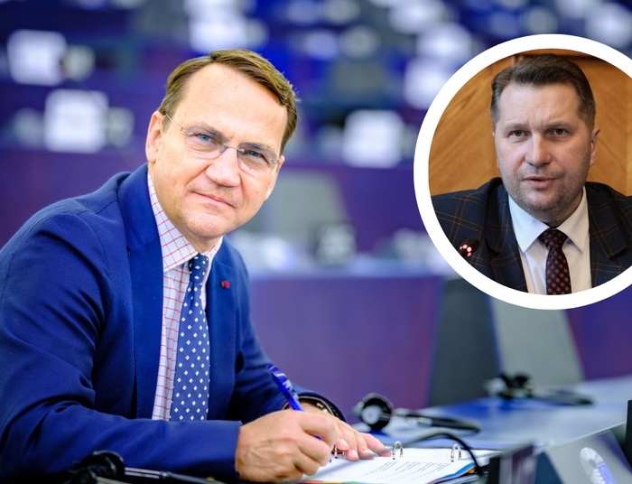 "Nagłaśnianie sprawy Sikorskiego ma przykryć aferę Czarnka. PiS ma mocny punkt"