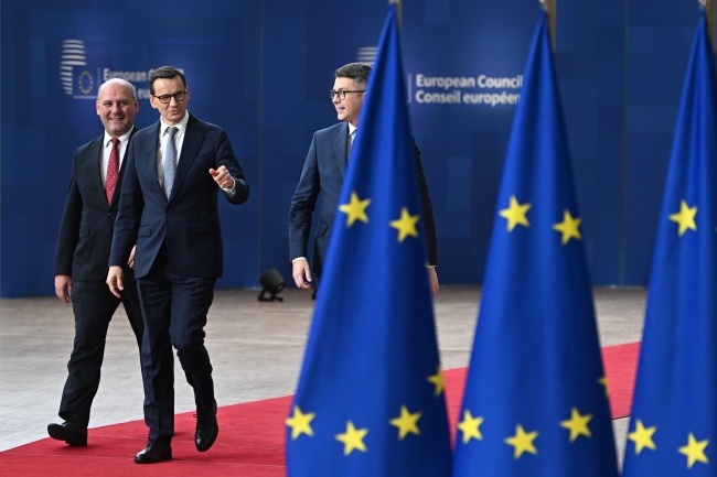 Trwa dyskusja o przyszłości UE. Fot. PAP/Radek Pietruszka