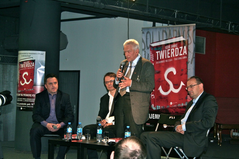 Kornel Morawiecki na premierze "Twierdzy"