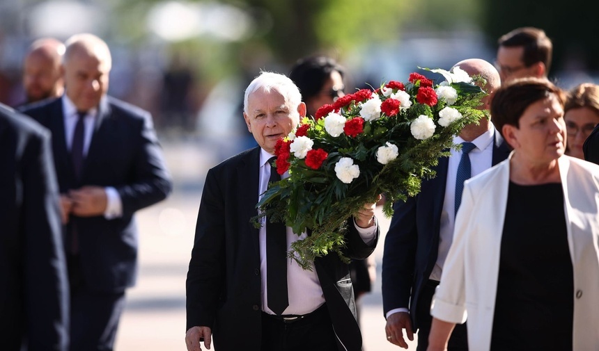 Jarosław Kaczyński odchodzi z rządu. Fot. PAP