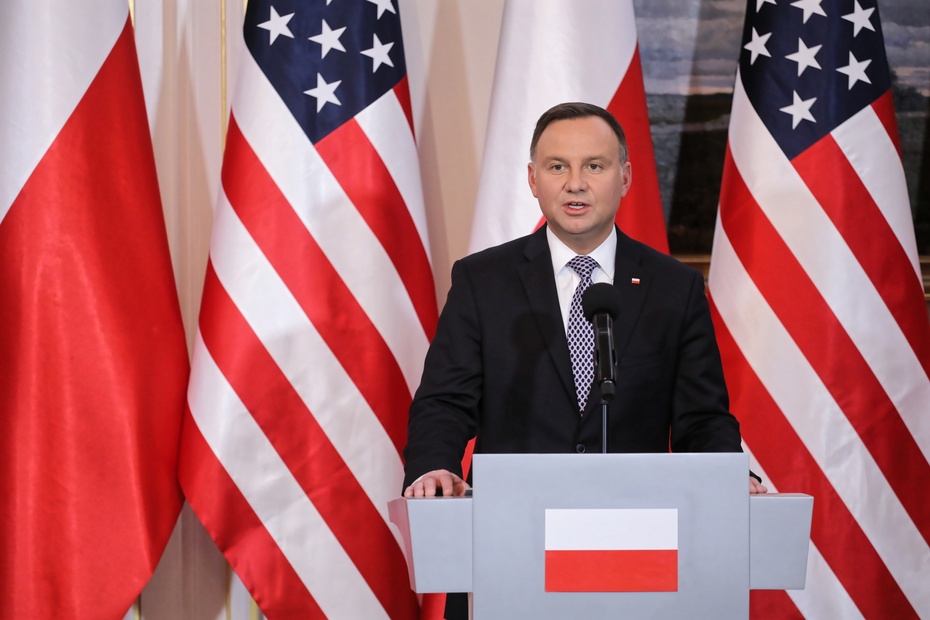 Prezydent Andrzej Duda jest liderem rankingu zaufania. Fot. PAP/Paweł Supernak