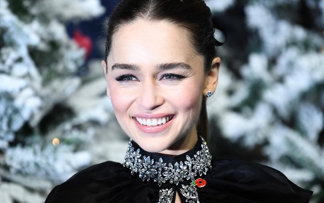 Emilia Clarke z "Gry o Tron". Fot. PAP/NEIL HALL