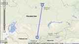 Lot An-72 na trasie Astana-Szymkent 25.12.2012. i planowany do Taszkientu rano  26.12.2012.