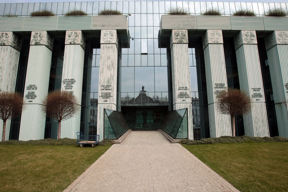 Budynek Sądu Najwyższego w Warszawie. (fot. PAP)