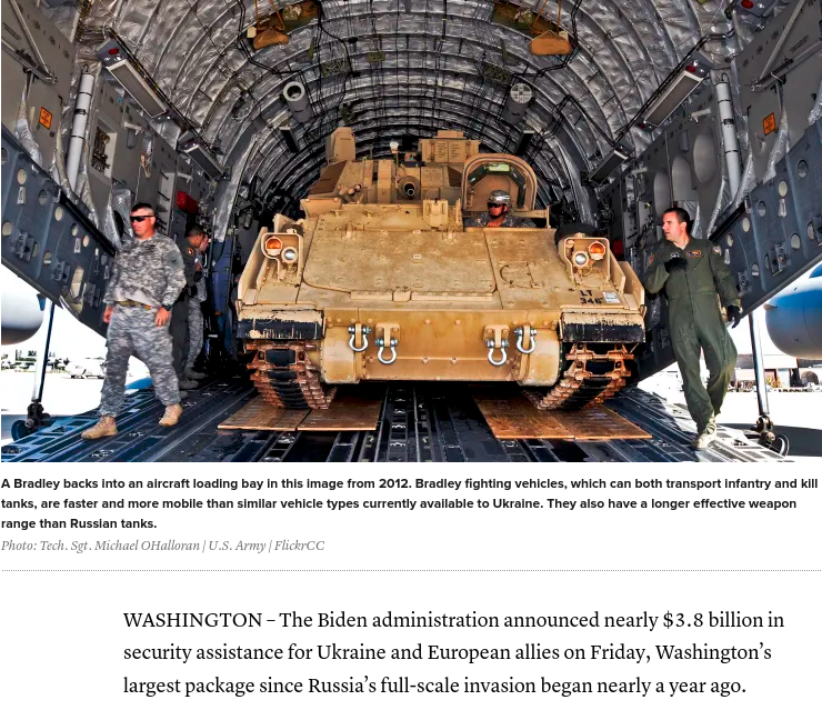 5% Budżetu Obronnego USA zniszczyło 50% armii Rosji na Ukrainie