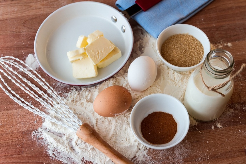 Cukier, mąka, tłuszcze, jaja, mleko - to drożeje najbardzie, fot. Pixabay