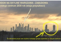 Takie rozbicie w skyline Warszawa jest niedopuszczalne.Kto nad tym panuje panowie planiści?