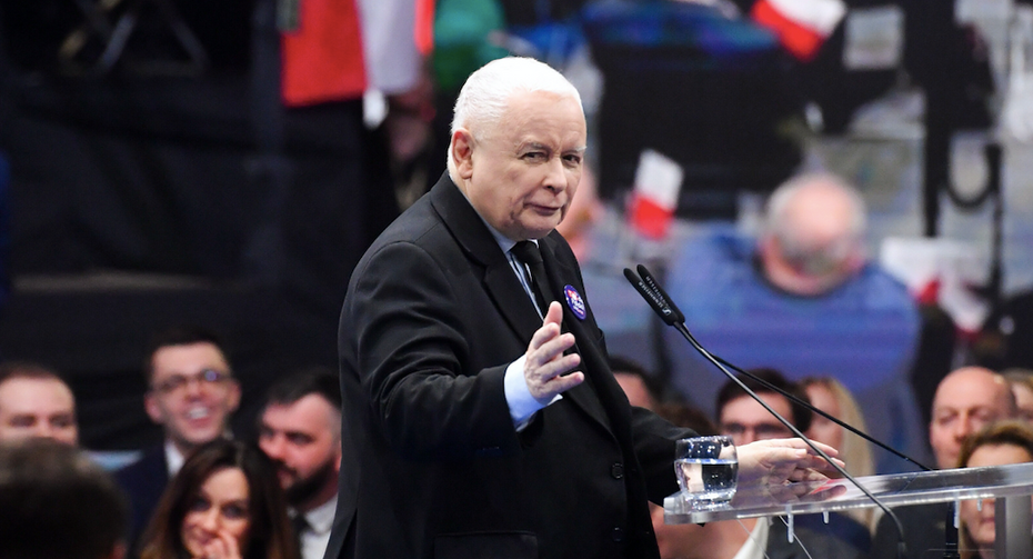 Prezes PiS Jarosław Kaczyński. Fot. PAP/Piotr Nowak