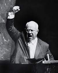 A tak się zachowywał Chruszczow w ONZ 12 paźddziernika 1960