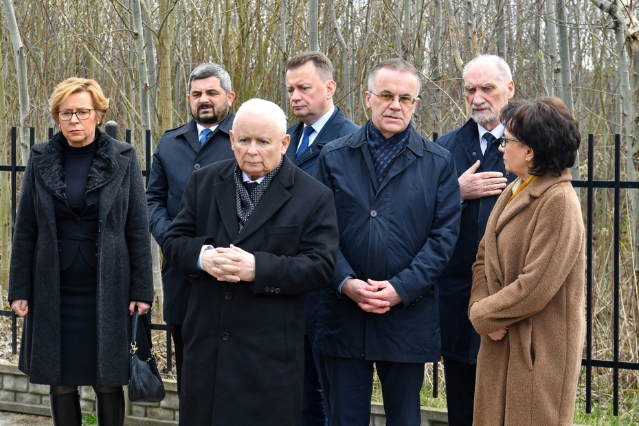 (Prezes PiS Jarosław Kaczyński. Fot. PAP)