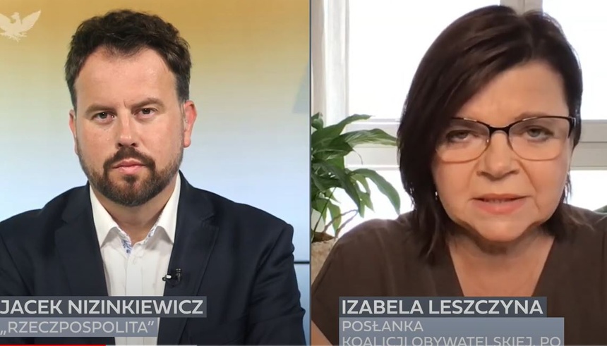 Izabela Leszczyna w programie "Rzecz o polityce".