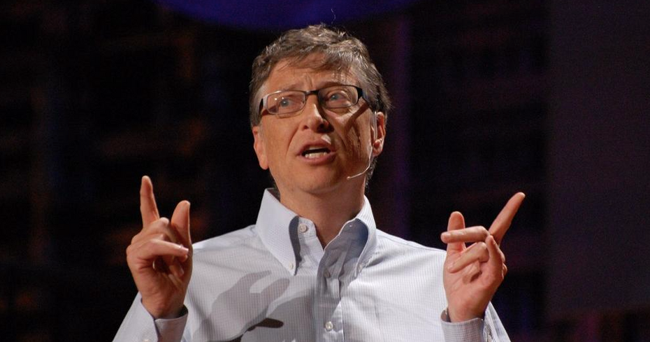 (Założyciel Microsoftu Bill Gates. Fot. Red Maxwell/Flickr)