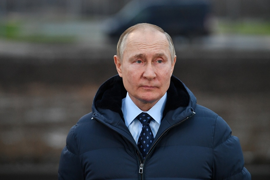Prezydent Rosji Władimir Putin. Fot. 	PAP/EPA/MAKSIM BLINOV / KREMLIN POOL / SPUTNIK / POOL