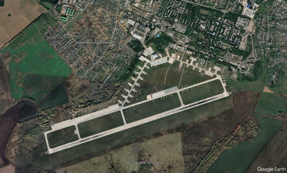 Lotnisko w Riazaniu w obiektywie Google'a.