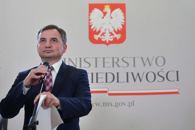 Minister sprawiedliwości Zbigniew Ziobro. Fot. PAP/Radek Pietruszka