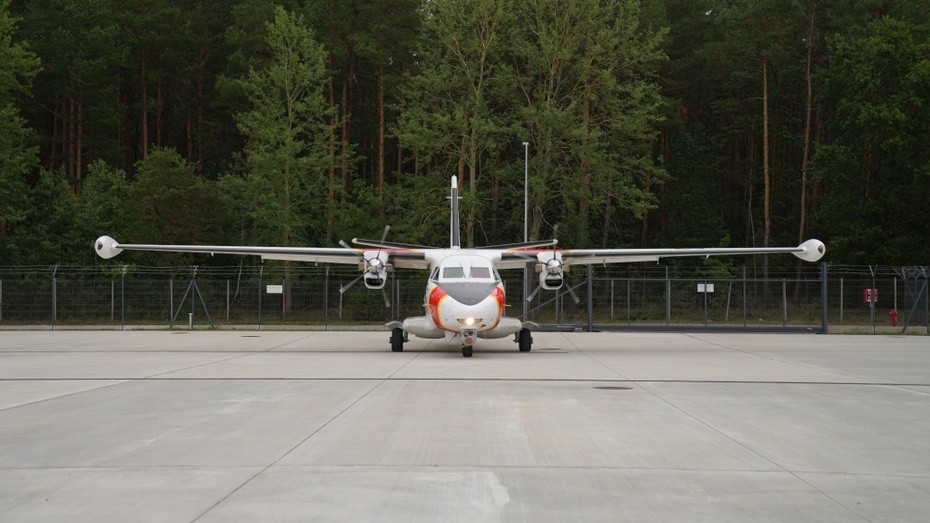 Samolot Turbolet L-410 polskiej Straży Granicznej. Fot. SG