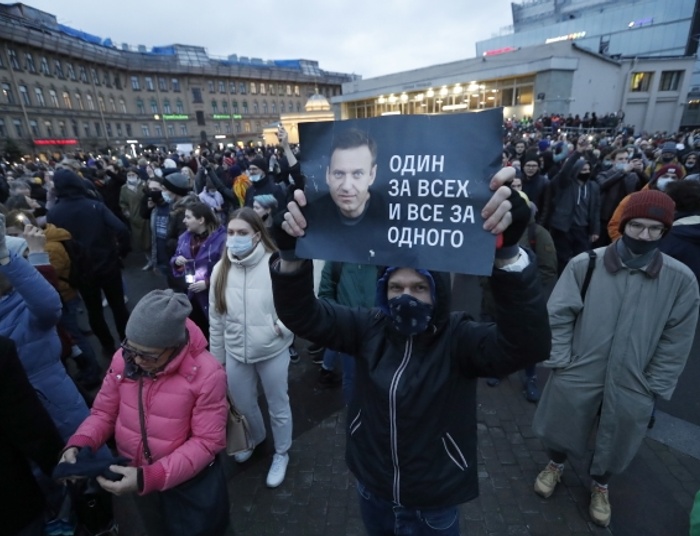 Rosja: Ponad 1000 osób zatrzymanych na demonstracjach w obronie Nawalnego