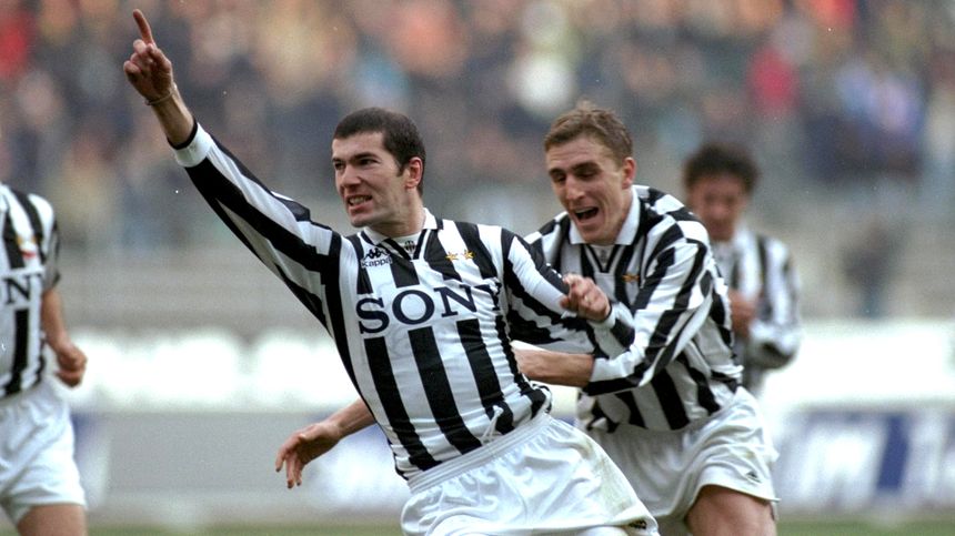 Zinedine Zidane w Juventusie. fot. Wikimedia