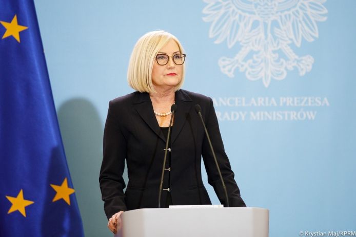 Joanna Kopcińska, rzecznik rządu, fot. KPRM