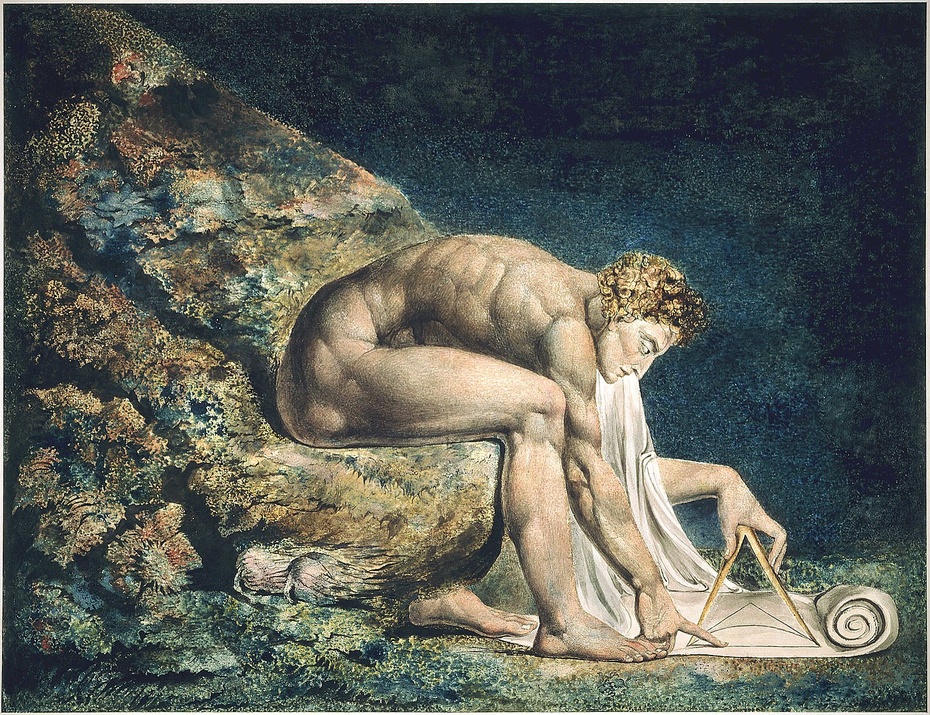 William Blake, "Newton"