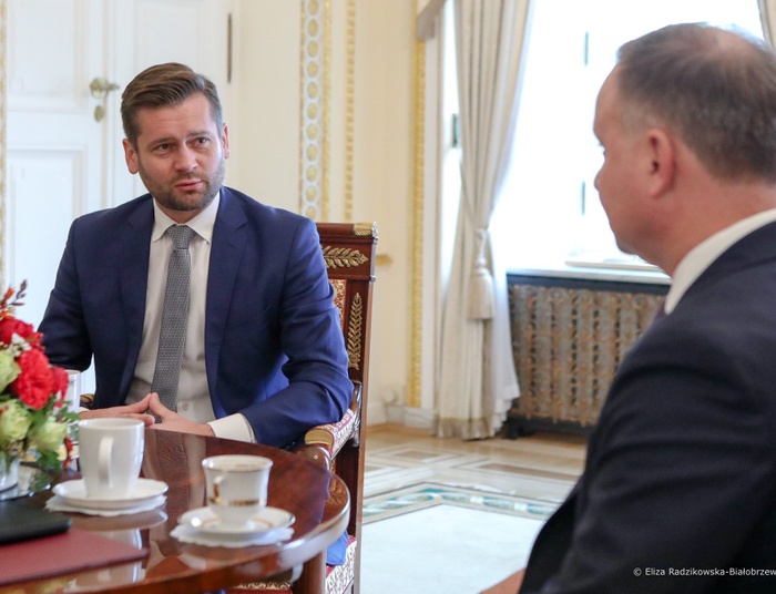 Prezydent Duda zdradził plany rządu i spotkał się z Kamilem Bortniczukiem