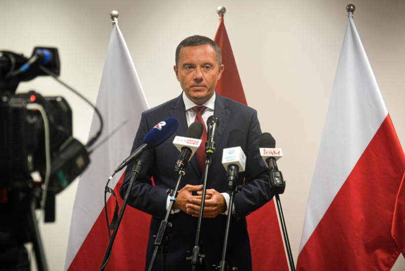 Tomasz Zdzikot został powołany na stanowisko wiceprezesa ds. rozwoju KGHM Polska Miedź. Źródło: Twitter/@TomaszZdzikot