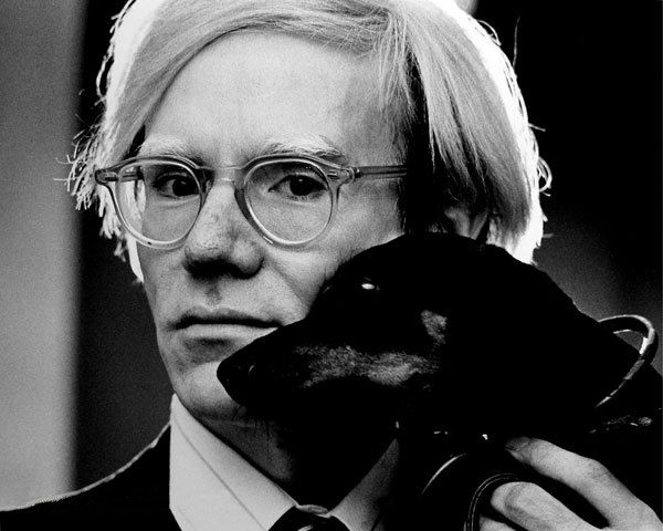 Andy Warhol z psem