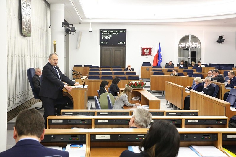 57. posiedzenie Senatu RP IX kadencji. 06.03.2018. Fot. M. Józefaciuk - Kancelaria Senatu, CC BY-ND 2.0