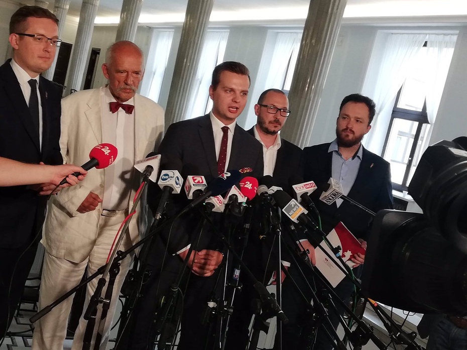 Przedstawiciele Konfederacji w Sejmie, fot. Twitter