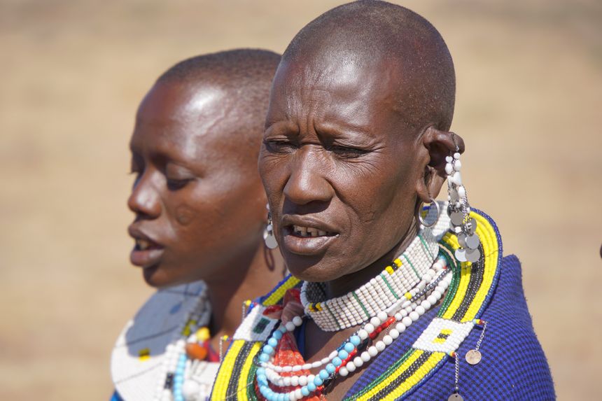 Masajskie kobiety, Tanzania © Bogna Janke