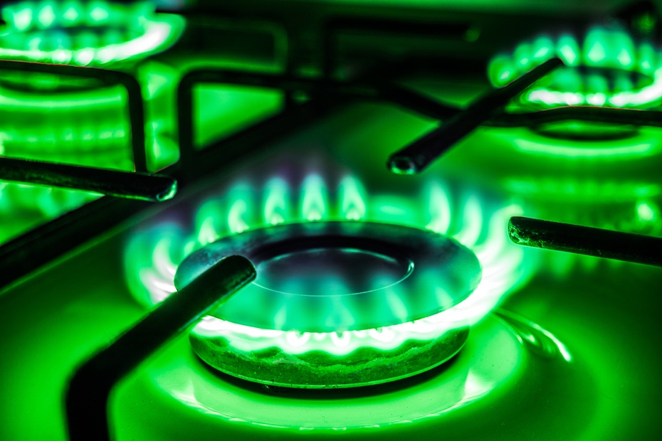 Europejski Zielony Ład przewiduje, że do 2050 r. klasyczny gaz musi być zamieniony na tak zwany zielony. Fot. Shutterstock