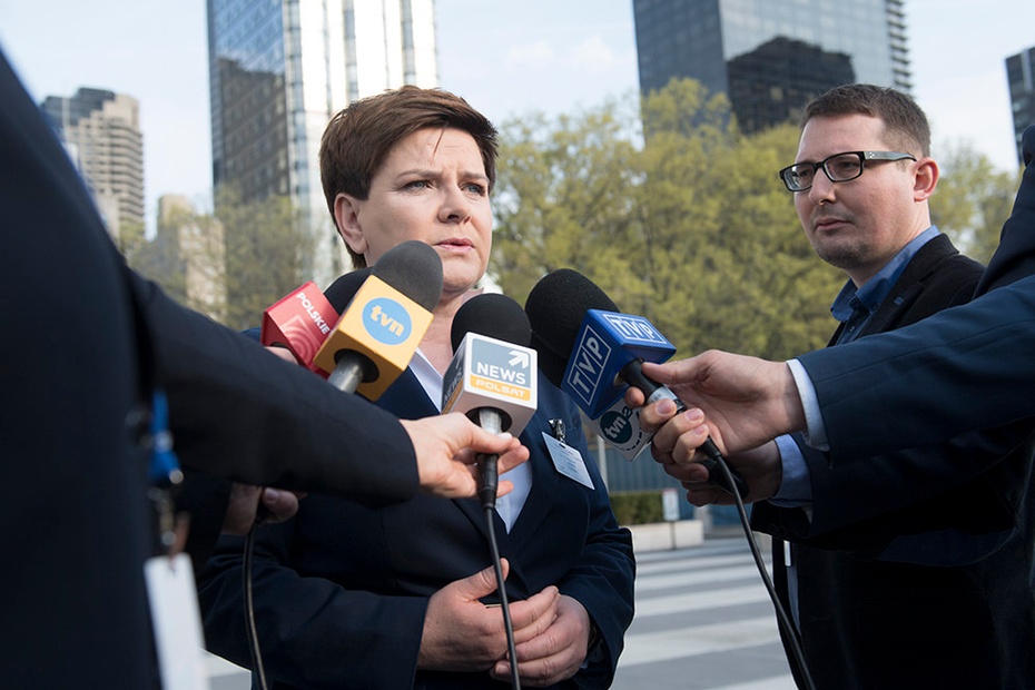 Premier Beata Szydło. fot. flickr.com