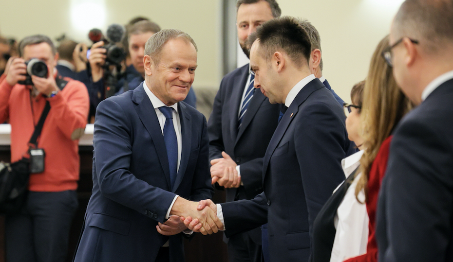 Premier Donald Tusk. Fot. PAP/Paweł Supernak