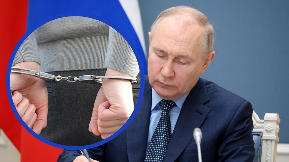 Putin rozwścieczony, że cudowna broń okazała się nie tak cudowna. Fot. 	PAP/EPA/MIKHAEL KLIMENTYEV / KREMLIN / POOL / Pixabay / Canva