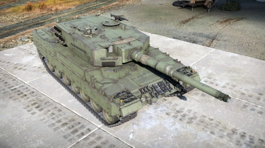 Czołg Leopard 2 A4, fot. Wikipedia