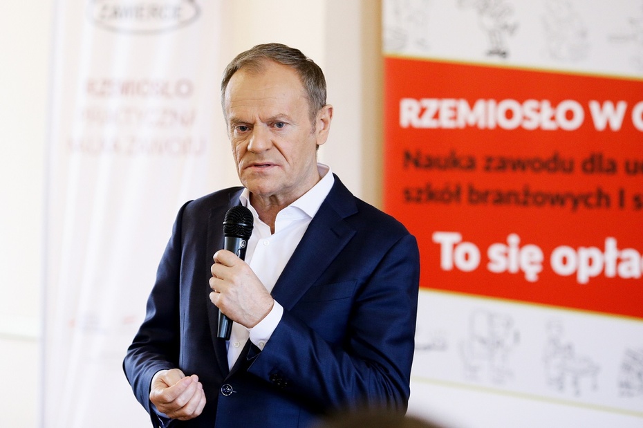 Donald Tusk. Fot. PAP/Zbigniew Meissner