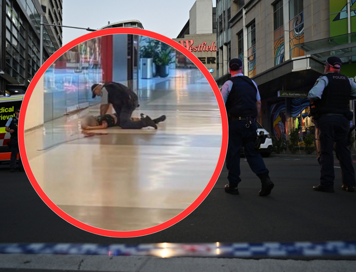 Atak nożownika w centrum handlowym w Australii. Napastnika powstrzymała kobieta