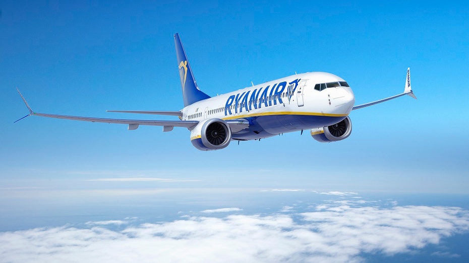 Boeing 737 należący do Ryanaira, zdjęcie ilustracyjne, fot. ryanair.com