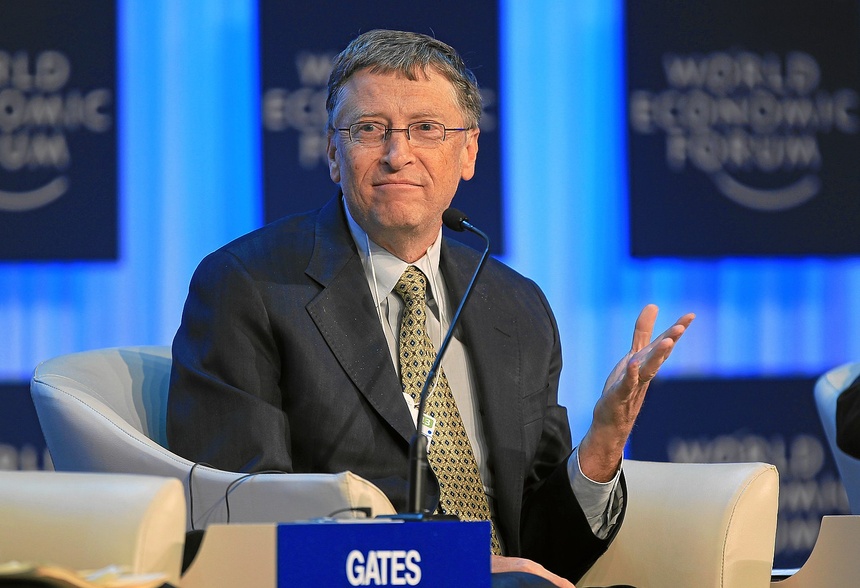 Bill Gates przekaże cały swój majątek na fundację. Źródło: commons.wikimedia.org