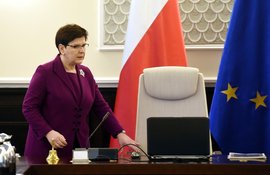 Premier Beata Szydło napisała list do unijnych przywódców, fot. PAP/Radek Pietruszka