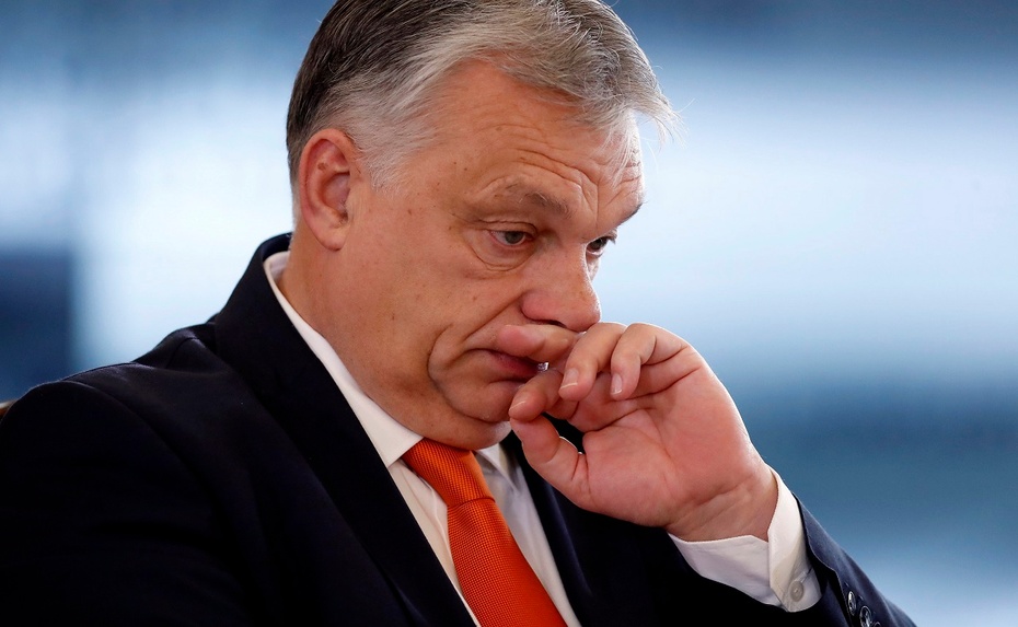 Premier Węgier Wiktor Orban. Fot. PAP/ROBERT GHEMENT