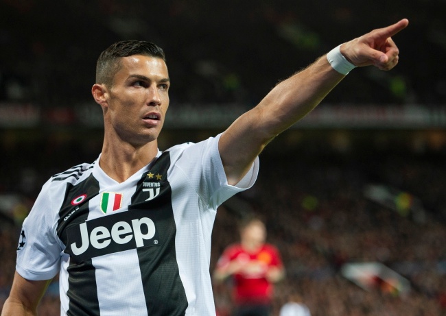 Cristiano Ronaldo. Fot. PAP/EPA/PETER POWELL