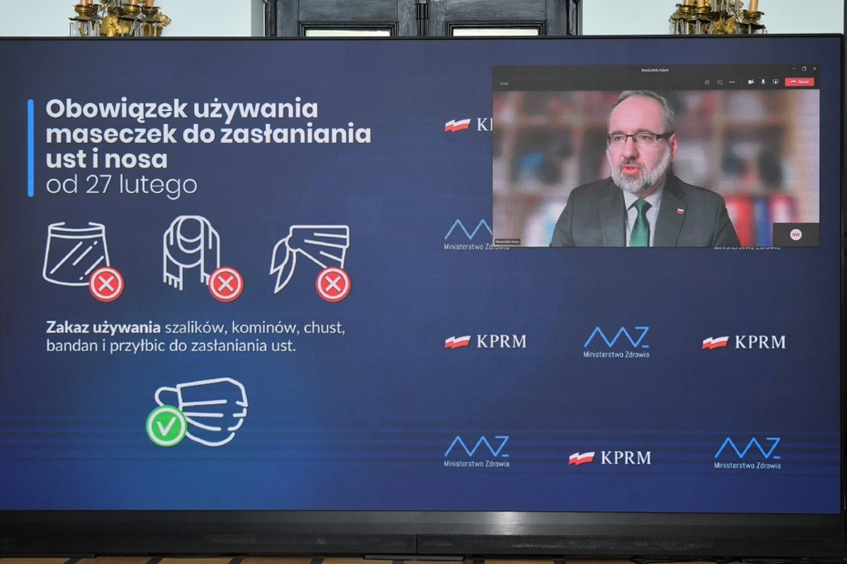 Nowe obostrzenia rząd wprowadza w województwie warmińsko-mazurskim. Fot. PAP/Radek Pietruszka