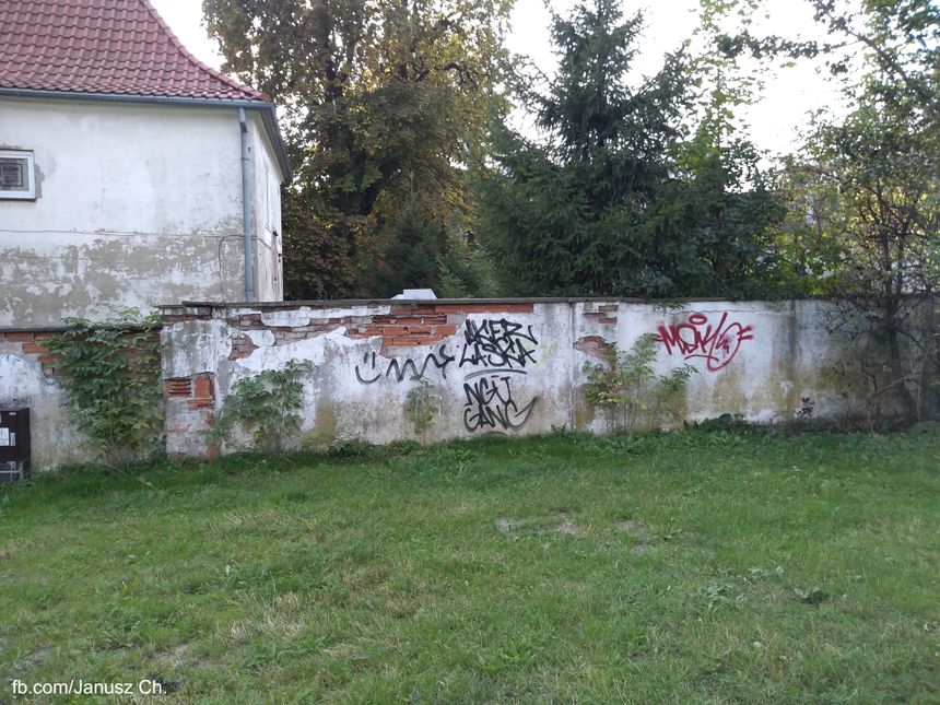 Patriotyczny mural na zniszczonym zabytku - jak naprawdę wygląda Dom Sierot w Gdańsku